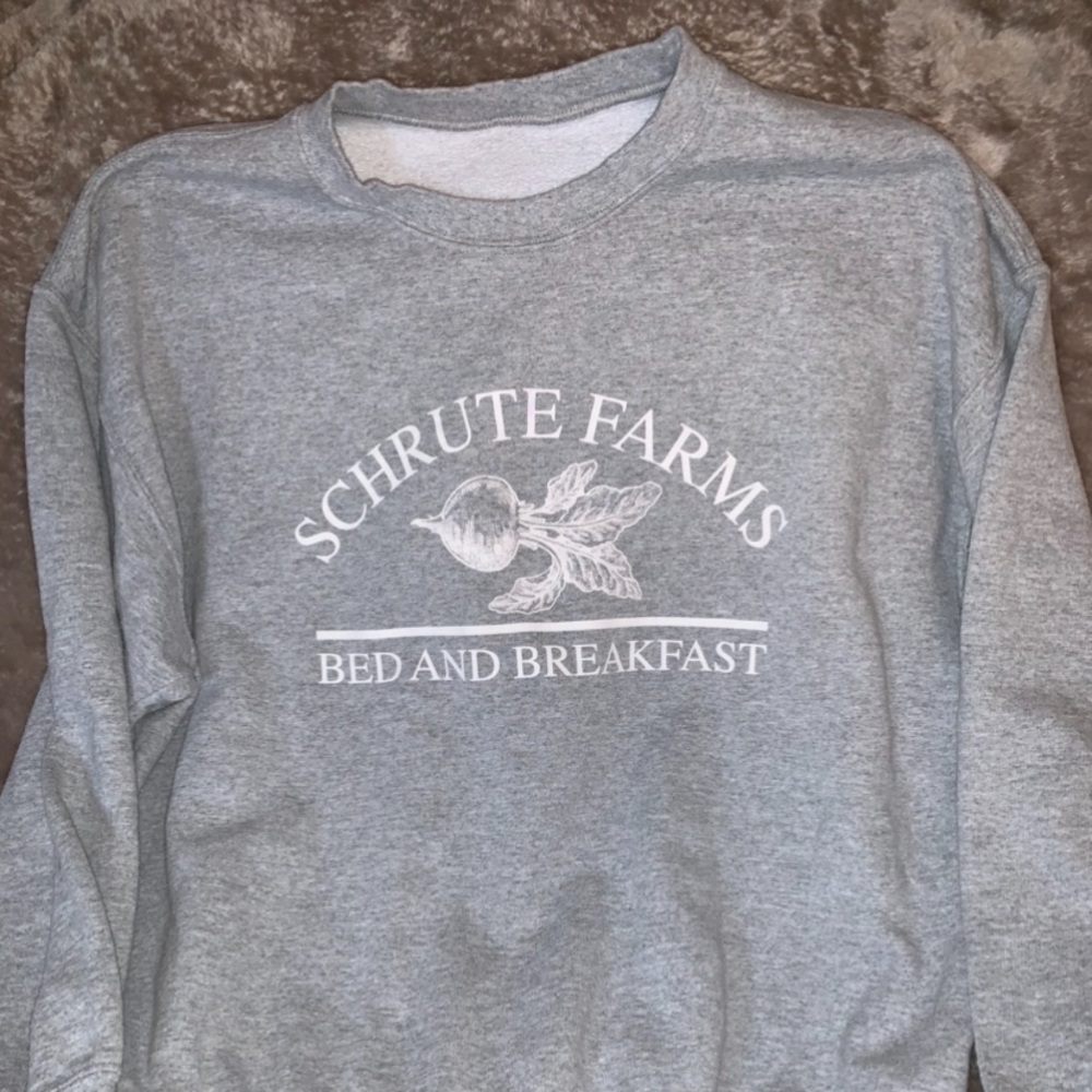 Shrute Farms Bed and Breakfast crew neck (Male or Female)